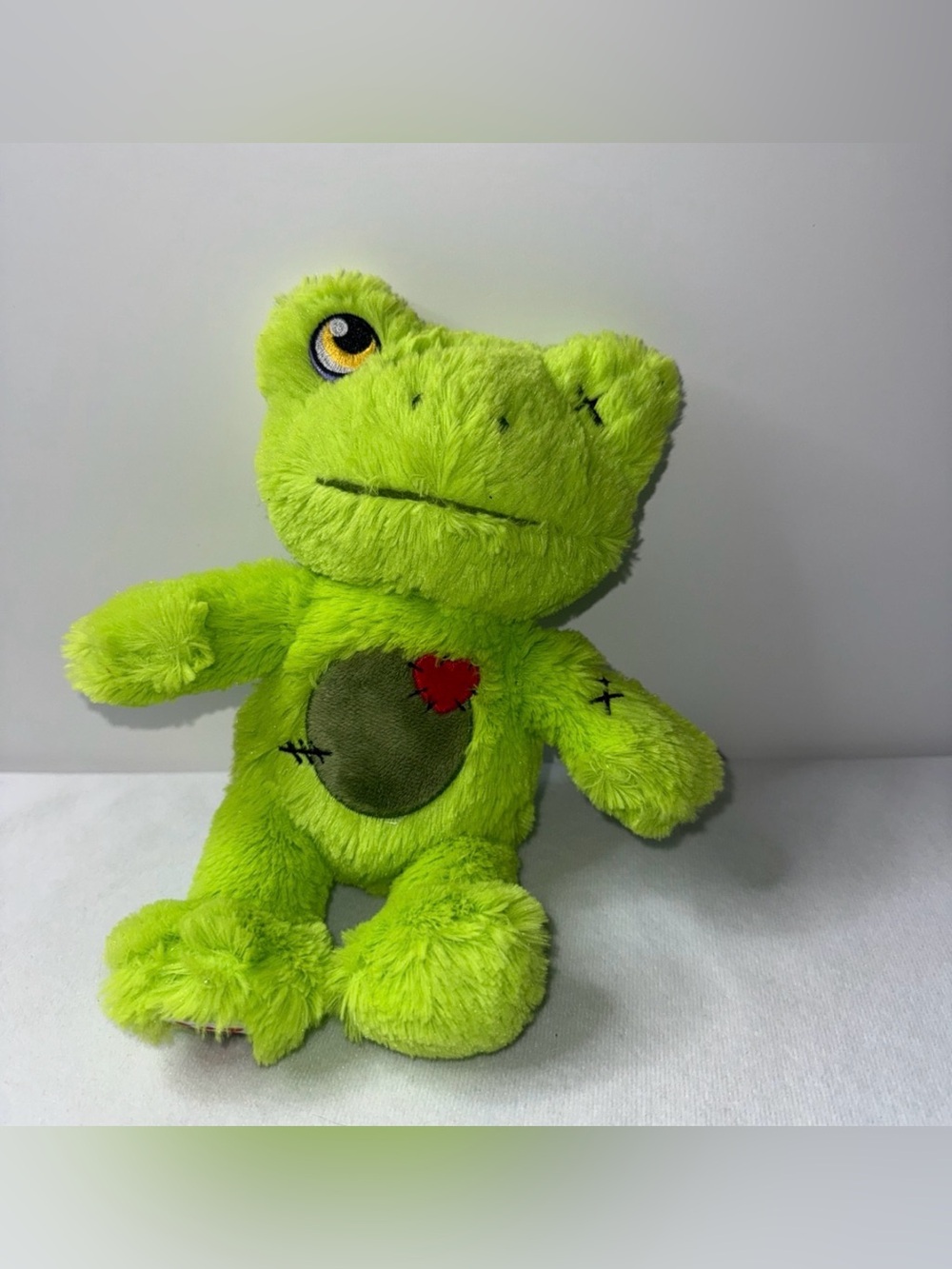 Build a bear mini zombie frog